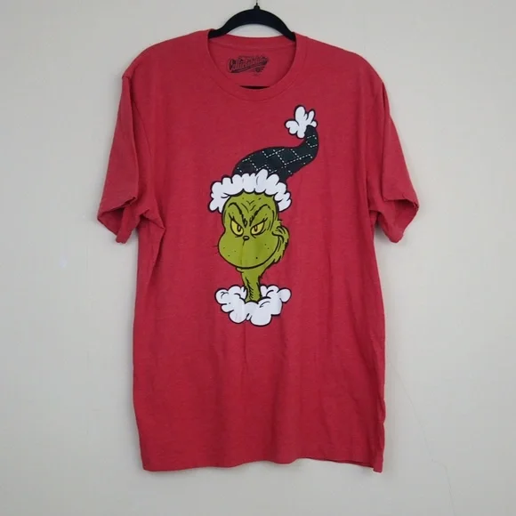 Old Navy The Grinch Who Stole Christmas Short Sleeve Graphic T-shirt Top - Picture 1 of 12